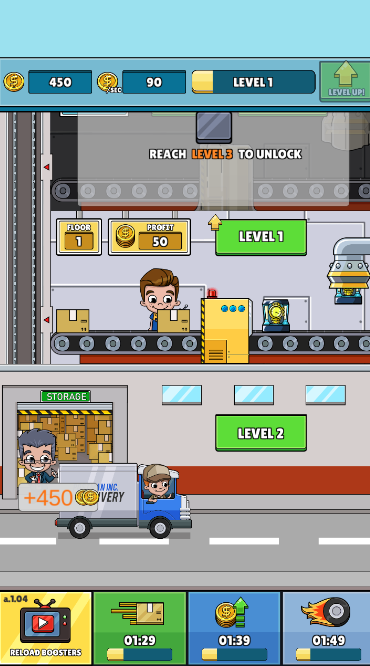 úд(Idle Delivery Tycoon)