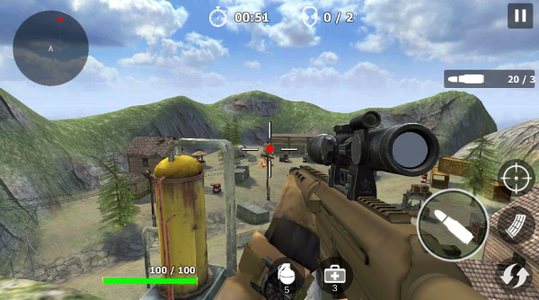 ɽؾѻ3D(Mountain Sniper : Killer Gun FPS)