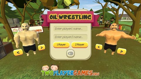 ˤ(Oil Wrestling)