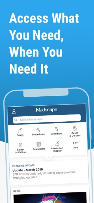 Medscape iPhone