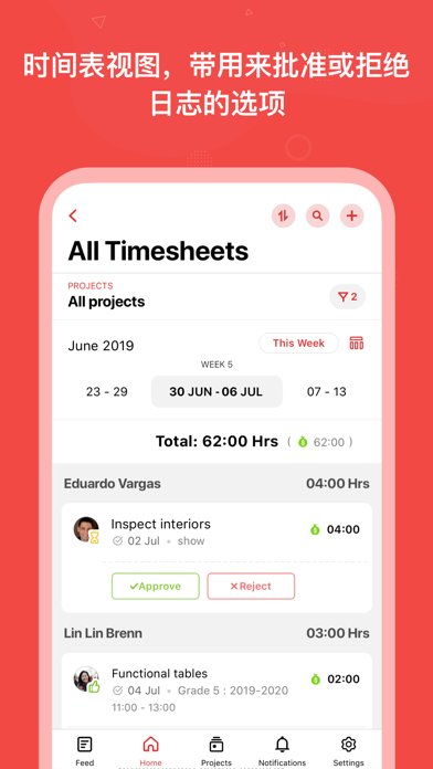 Zoho Projects iPhone/iPad