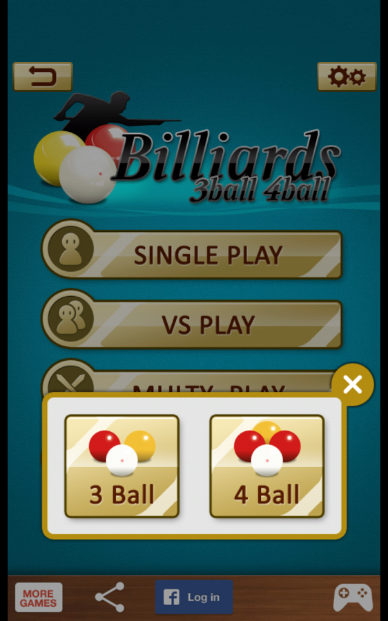 ̨34(Billiards 3ball 4ball)